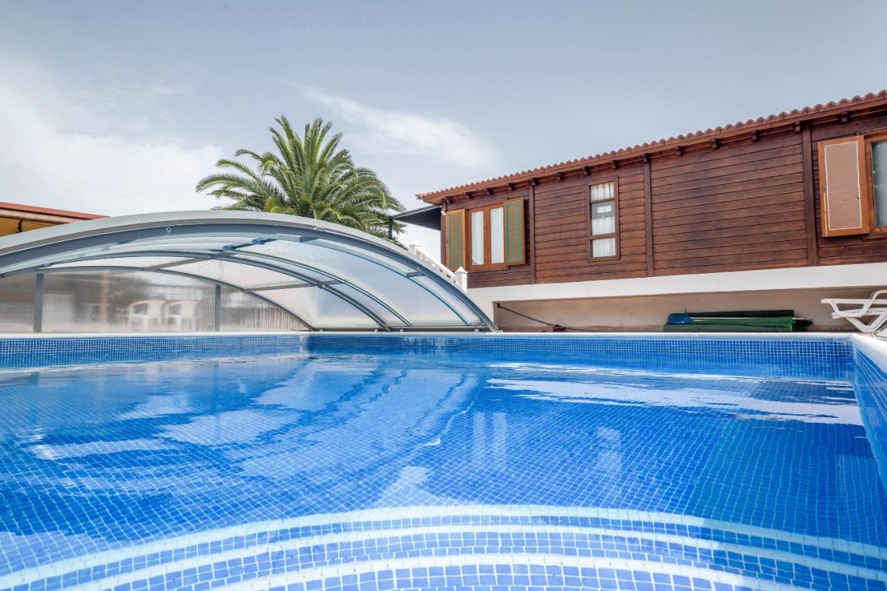 Casa Rural Con Piscina Арафо Экстерьер фото