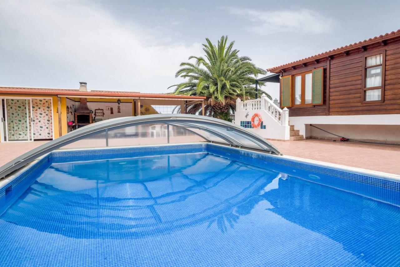 Casa Rural Con Piscina Арафо Экстерьер фото