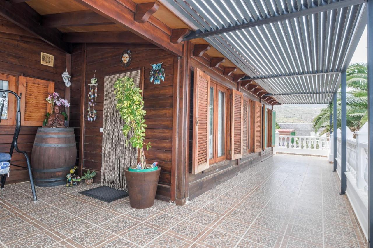 Casa Rural Con Piscina Арафо Экстерьер фото
