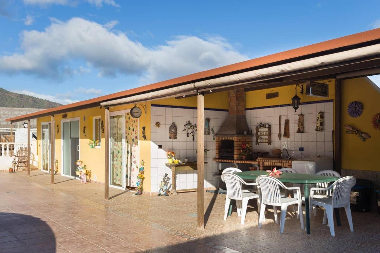 Casa Rural Con Piscina Арафо Экстерьер фото